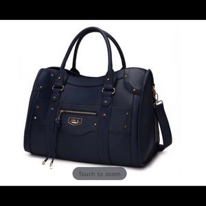 MKF Navy Patricia Duffel *REDUCED*